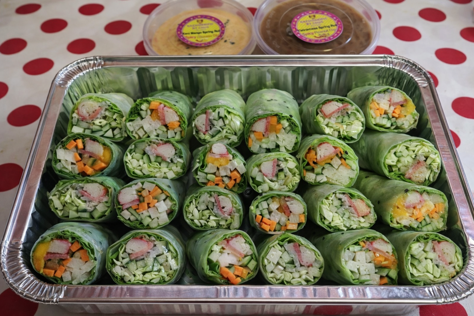 Kani Mango Spring Roll