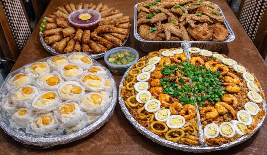 Party order tray
